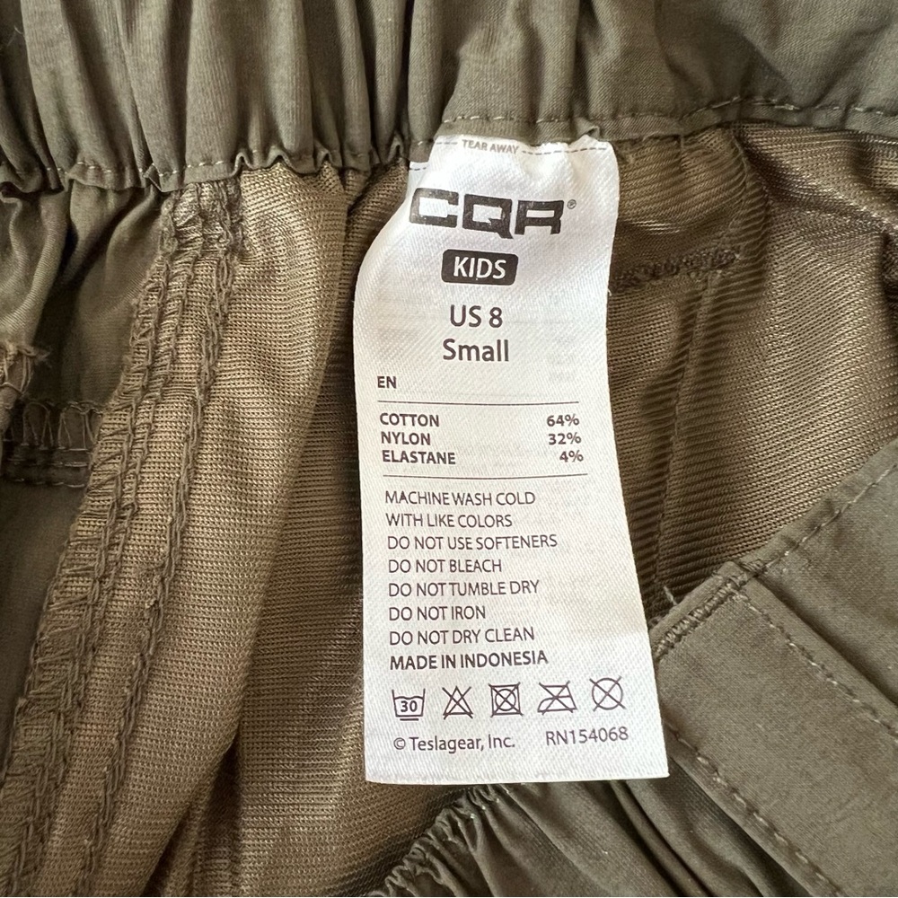 NWOT CQR convertible cargo pants - Picture 10 of 10